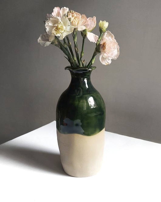 wazony Wazon Butelkowa Zieleń