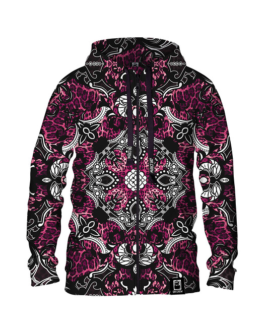bluzy męskie Męska Bluza Expres Zamek DR.CROW Hide Rocco