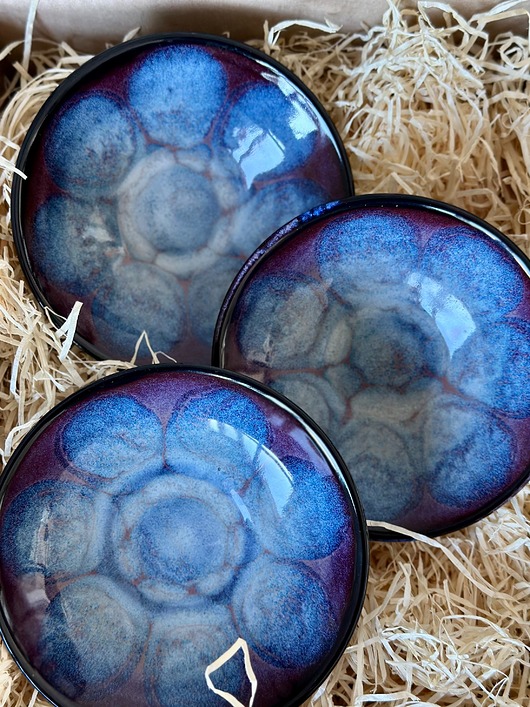 miski i misy Zestaw ceramicznych miseczek na oliwki, tapasy i kimchi