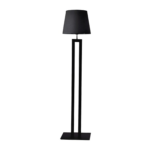 Czarna lampa podłogowa VEGAS  LYSNE