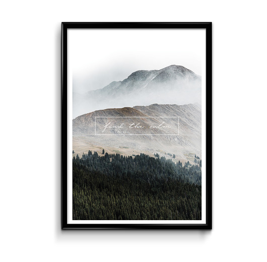 Find the calm  50 x 70 plakat Bury Lis