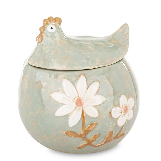 Wielkanoc - inne Pojemnik ceramiczny 14,5x12x13,5 cm KWOKA kulista