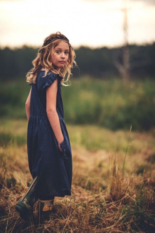 sukienki dla dziewczynki Love Dress Maxi