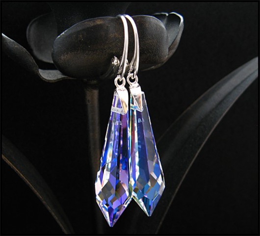 LUXURY- kryształ Swarovski Drop Crystal AB Little Dreamer