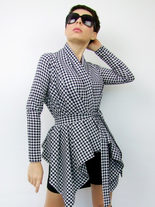 kardigan pepitka by momo momo fashion