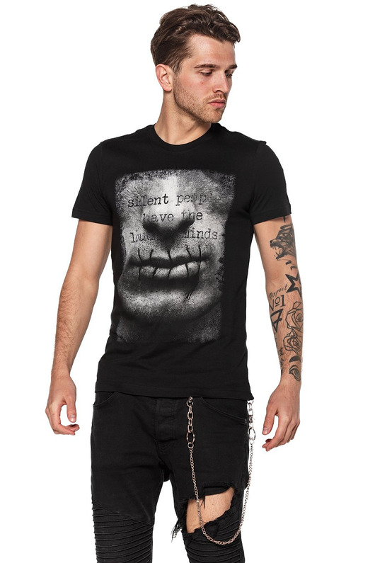 t-shirty męskie T-shirt męski UNDERWORLD Silent people have...