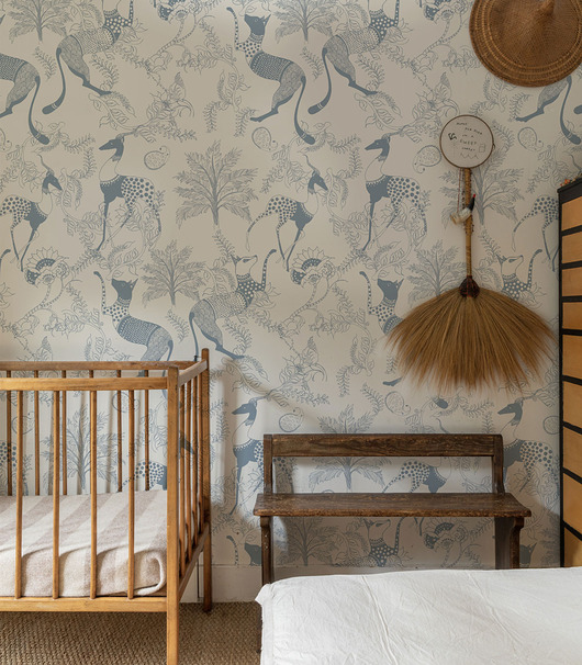 tapety i naklejki ścienne Tapeta Mythical Animals Blue