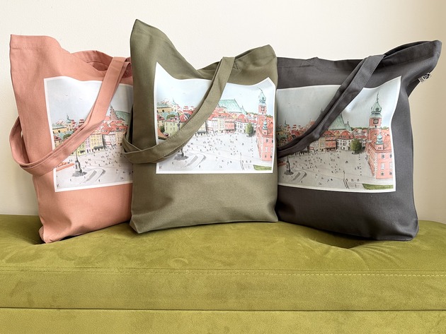 torebki różne Torba Everyday Warszawa - antracyt