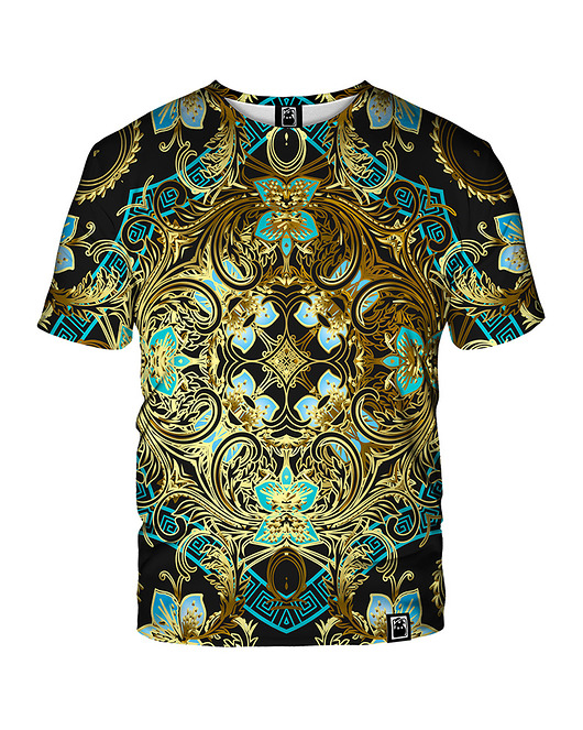 t-shirt damskie Damski T-shirt DR.CROW Golden Damascus