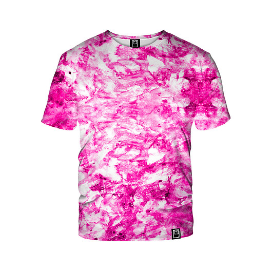 t-shirt damskie Damski T-shirt DR.CROW Marble Pink