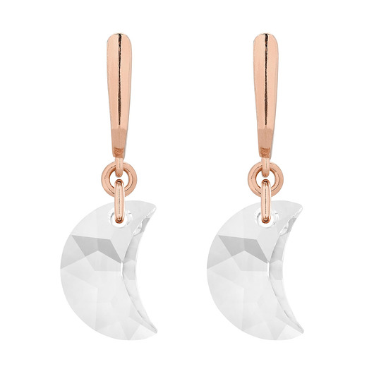 Kolczyki z różowego złota SWAROVSKI CRYSTAL SOTHO