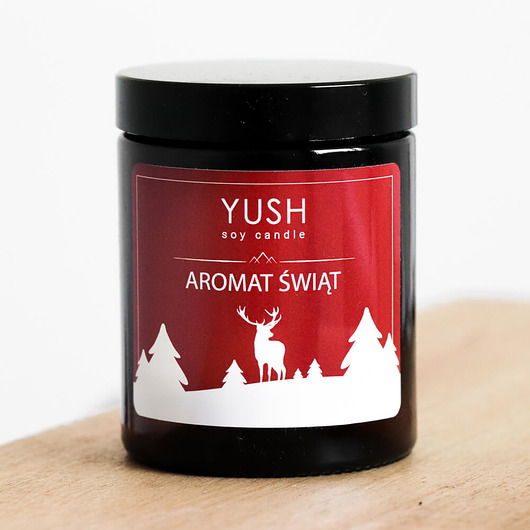 świece zapachowe Aromat Świąt - Świąteczna Świeca Sojowa duża