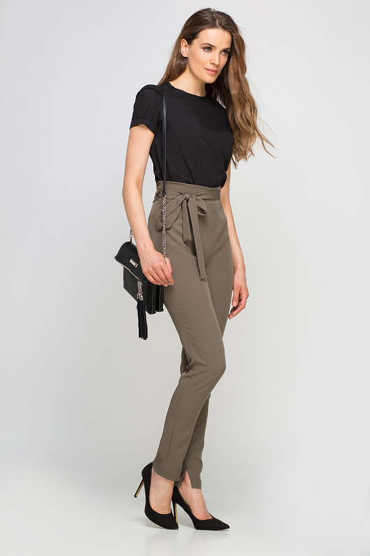 bluzki - inne Elegancka bluzka, BLU133 czarny