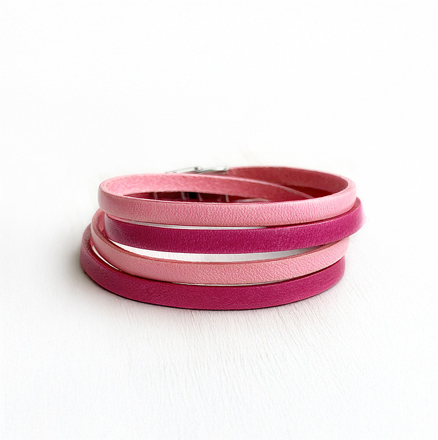 bransoletki ze szkła Bransoletka - pasek do zegarka