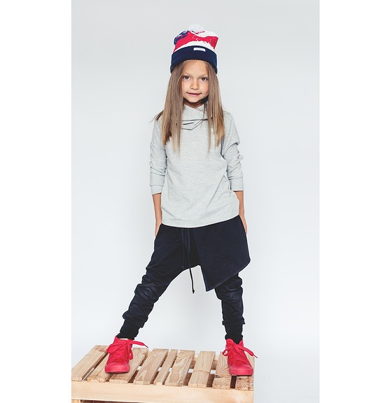 Spodenki Baggy Girl SZARE bexa