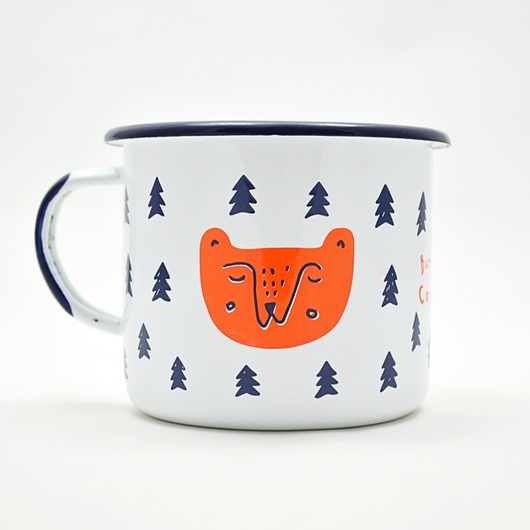kubki Las- kubek emaliowany