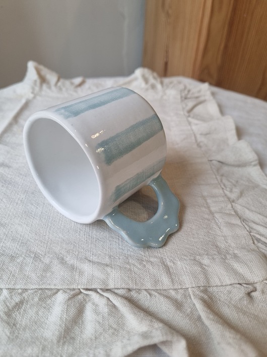 kubki Kubek ceramiczny PASKI