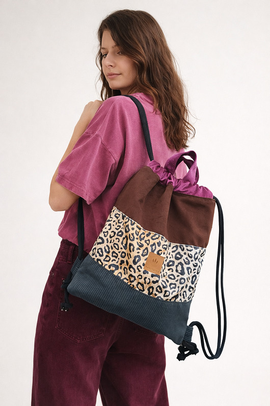 plecaki Kolorowy workoplecak damski Kinszasa