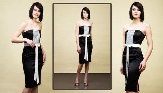  z kokardą roz 36,38,40,42,44 na zamówienie MC Fashion