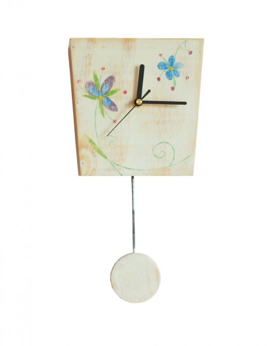 Zegar waHACZEK FOLK Clock Wood Studio