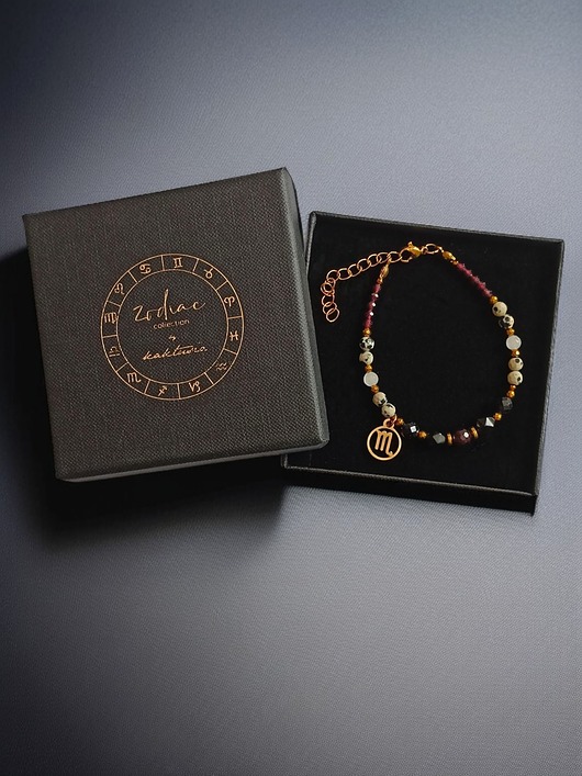 bransoletki z kamieni naturalnych SKORPION - zodiac collection - PREMIUM - nowa wersja