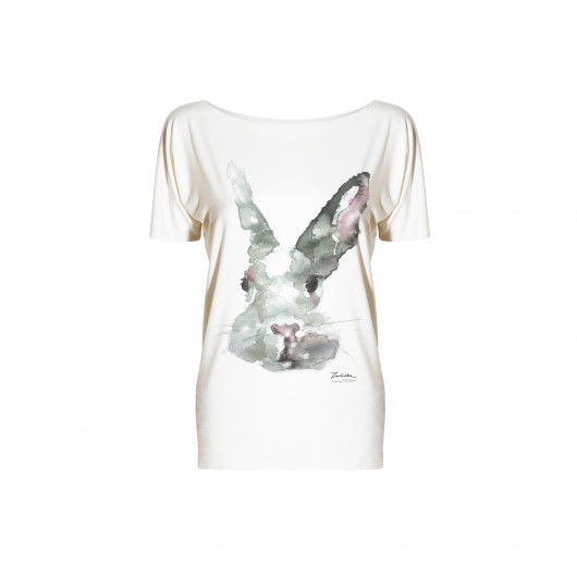 MNISHKHA t-shirt - zając mnishkha