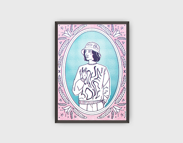 grafiki i ilustracje Plakat Love is love