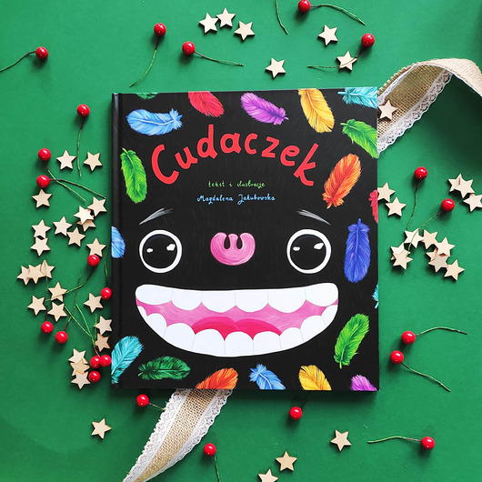 Książka dla dzieci Cudaczek ilustracyjnie