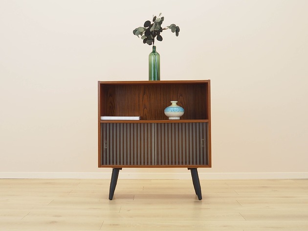półki Regał tekowy, duński design, lata 70, produkcja: Dania