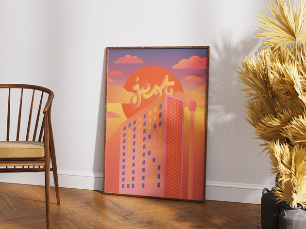 plakaty Plakat Blokhauz Blok PRL