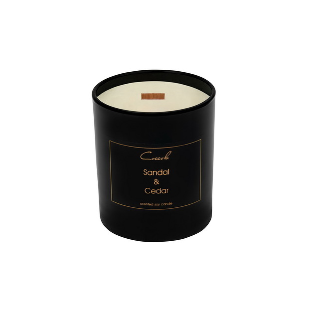 świeczniki i świece Ekologiczna naturalna świeca sojowa naturalna 160 gram (wybierz zapach)