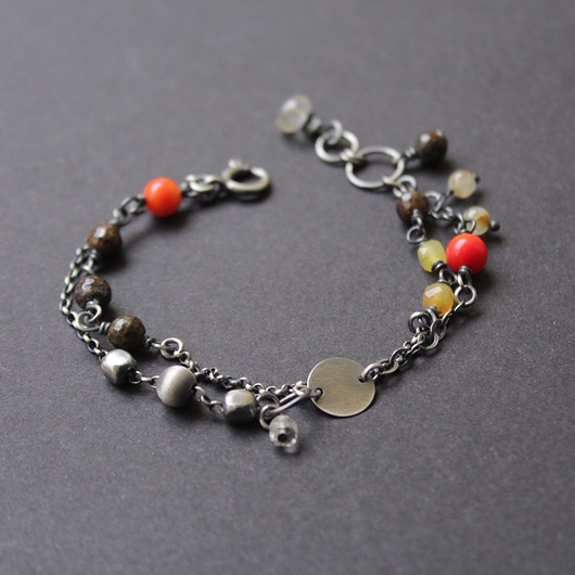 bransoletki z kamieni naturalnych Bransoletka Kulki