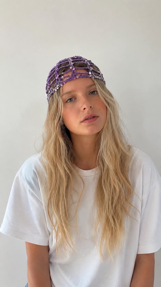 czapki damskie Mermaid hat Carrie