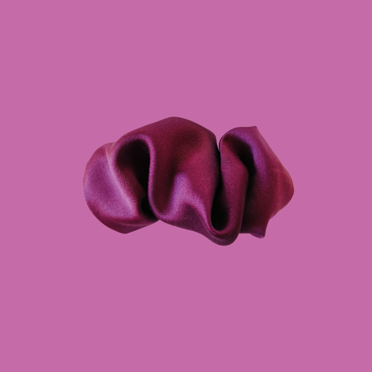 spinki i klamry do włosów Scrunchie spinka klamra jedwabna wrzosowy czar