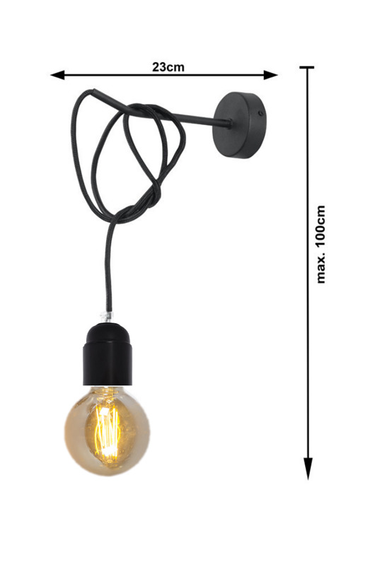 Kinkiet Loft Edison 4FunDesign