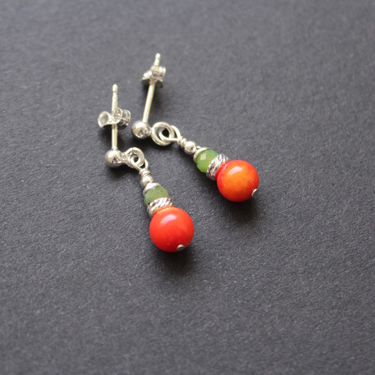 kolczyki z kamieniami Kolczyki Mexico