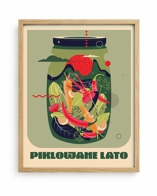 plakaty Plakat Piklowane lato