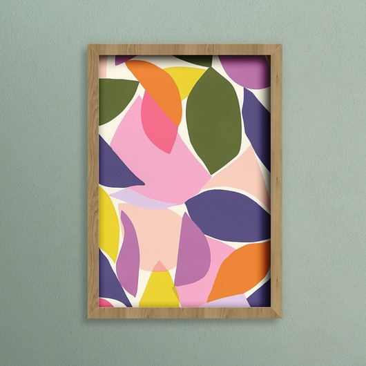 plakaty Plakat - Abstract leaves 2