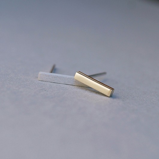 Minimalistyczne kolczyki sztyfty oohaah Jewellery