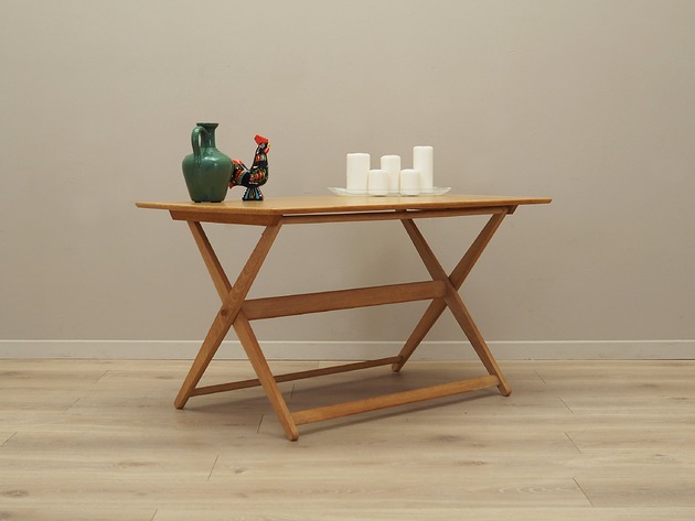 stoliki kawowe Stolik jesionowy, duński design, lata 70, produkcja: Dania