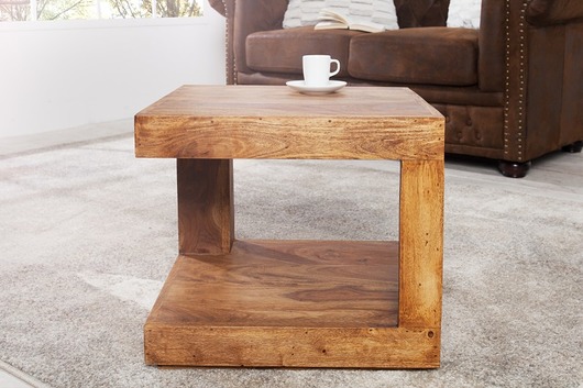 Stolik kawowy Authentic Natural sheesham 45cm Home Design