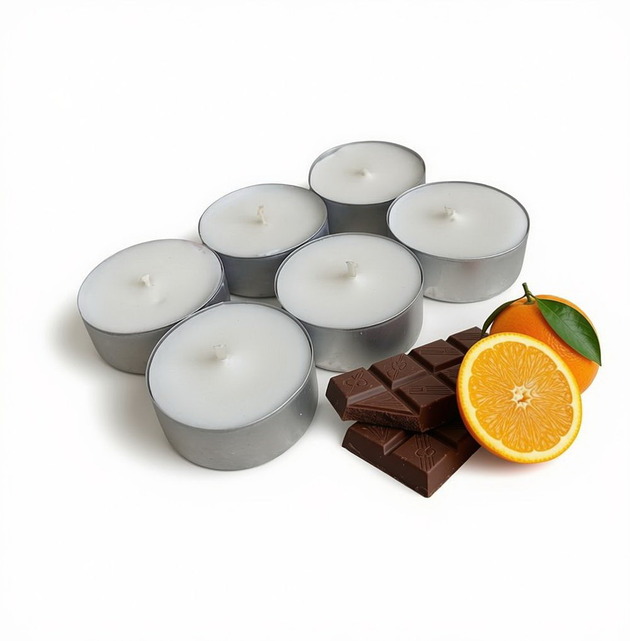 świeczniki i świece Chocolate & Orange 6 szt./ tealight 85g- wosk sojowy (inne zapachy)