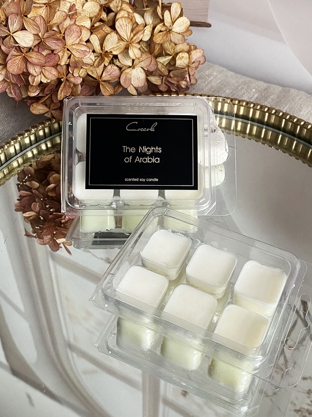 świeczniki i świece Nights of Arabia- wosk sojowy do kominka 66g (dostępne inne zapachy wosków)