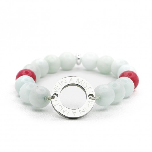 Mint&Pink Bracelet Love In A Mist