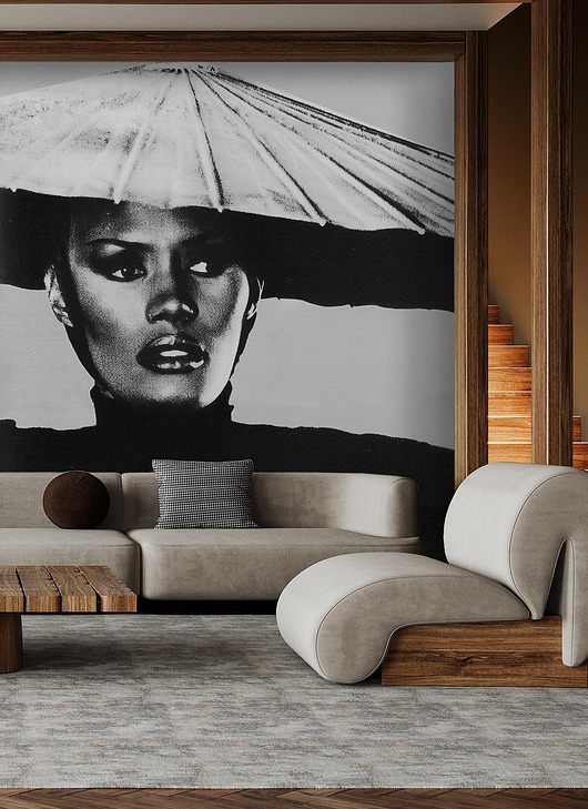 tapety i naklejki ścienne Tapeta - Grace Jones