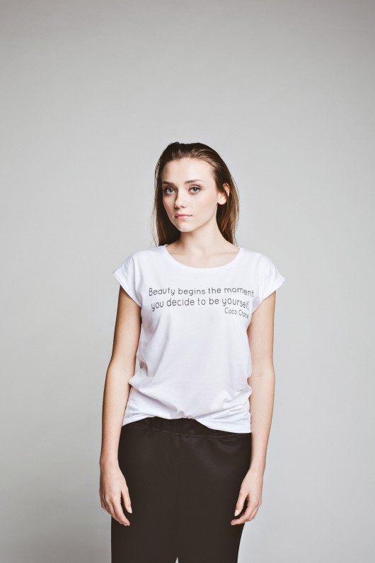 T-shirt Coco Chanel Beauty magicboxshop