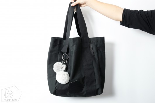 Barbituranowa Torba Black - rozmiar S  Barbituran