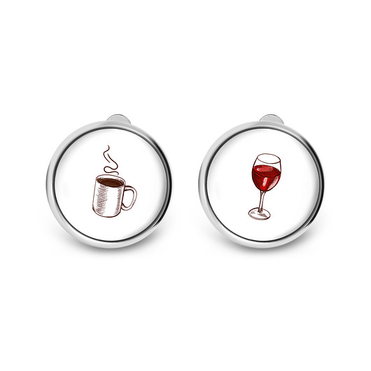 klipsy Klipsy - Kawa i wino