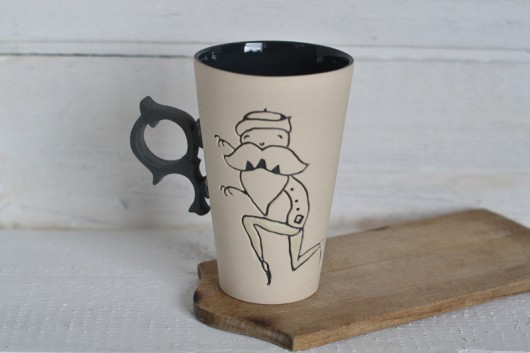 kubek monster Joszko "skradam się do ciebie" coco ceramics