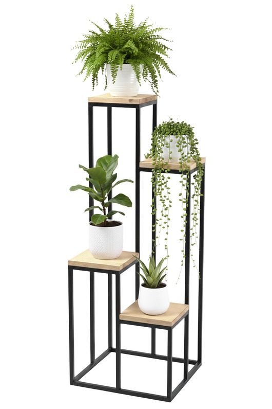 kwietniki Kwietnik TAVOLO czarny 112cm